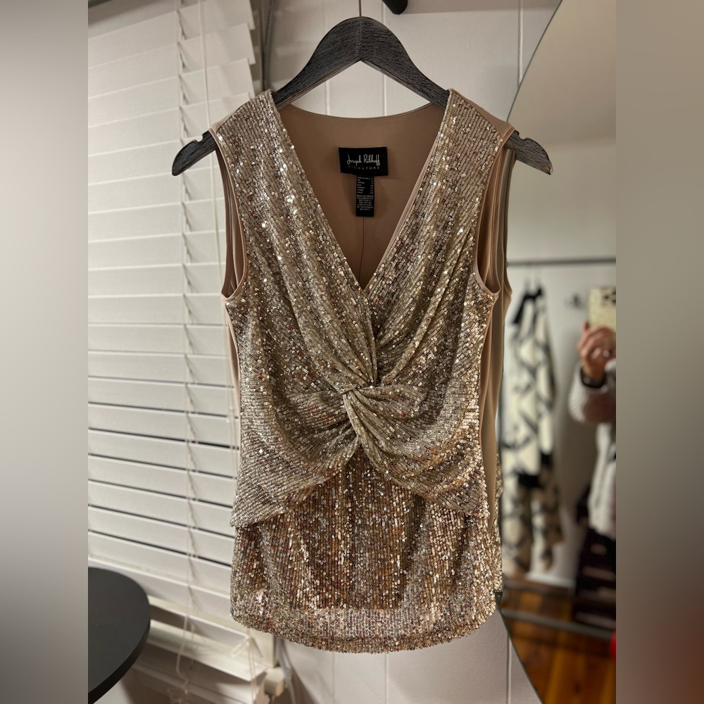 Joseph Ribkoff beaded tank